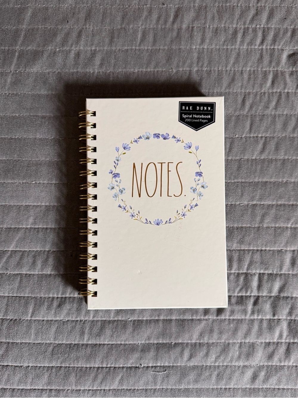 Rae Dunn Notebook Floral